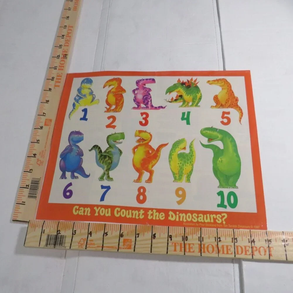 Dinosaur Classroom (8) LAMINATED posters Bulletin Board